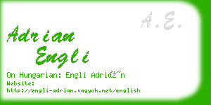 adrian engli business card